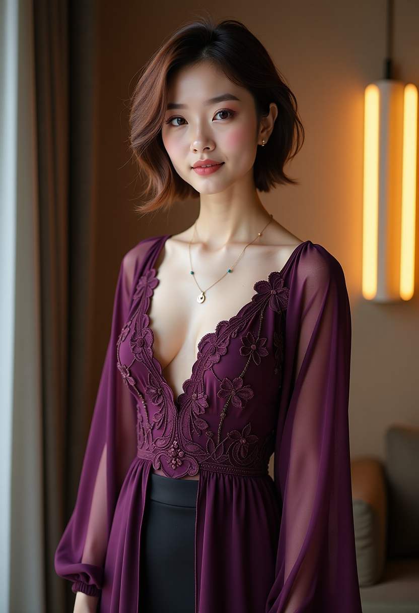 清晨拥抱
